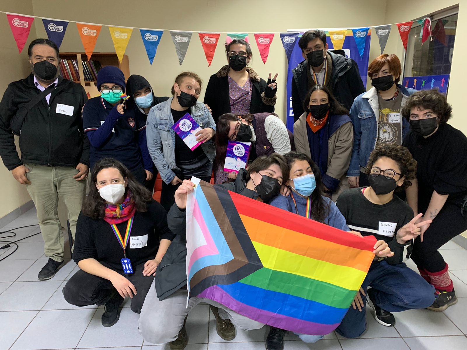 Coordinador del Plan de Apoyo Estudiantil UPA-UTEM participa de actividad en conmemoración del día del orgullo LGBTIQA+ en Municipalidad de Cerro Navia